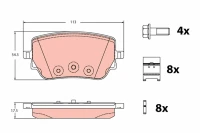 BREMSBELAG /T/DB W177, W247 18-
