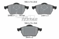 BREMSBELAG /V/AUDI A3 1 8T 96-