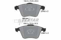 BREMSBELAG /V/AUDI A4,A6,A8 2 0-6 0 04-