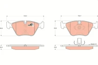 BREMSBELAG /V/BMW 520.523.525 95-96