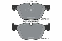 BREMSBELAG /V/BMW X5 3 0D 07- /-SENSOR