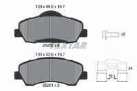 BREMSBELAG /V/C-ELYSEE,P301 12-