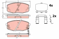 BREMSBELAG /V/CEE D 06-