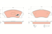 BREMSBELAG /V/CORSA 01-