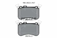 BREMSBELAG /V/ DB W176 A45AMG 13-