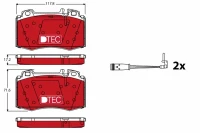 BREMSBELAG /V/DB W203,220 3 0-5 0 01-