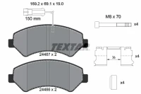 BREMSBELAG /V/DUCATO,JUMPER,BOXER 06-