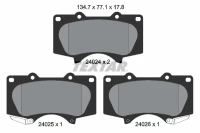 BREMSBELAG /V/LAND CRUISER 03-