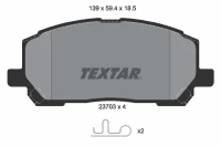 BREMSBELAG /V/ LEXUS RX 00-03