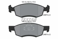 BREMSBELAG /V/LOGAN 1 4-1 6 06-