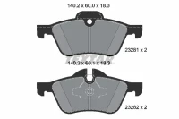 BREMSBELAG /V/MINI COOPER 1 6 01- EPA
