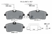 BREMSBELAG /V/P407 2 0HDI 04-