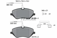 BREMSBELAG /V/P407 2 2,3 0 04-