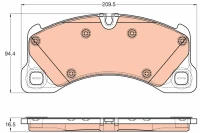 BREMSBELAG /V/PANAMERA 09-