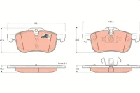BREMSBELAG /V/ROVER 75 99-