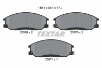 BREMSBELAG /V/SANTA FE 2 0-2 7 01-