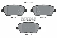 BREMSBELAG /V/ SWIFT 1 3DT 05-