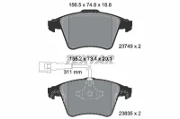 BREMSBELAG /V/TOUAREG R 1LB/