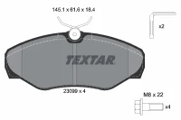BREMSBELAG /V/VIVARO 1 9-2 5 01-