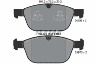 BREMSBELAG /V/VOLVO XC60 2 0-3 2 10-