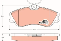 BREMSBELAG /V/XSARA PICASSO 00-
