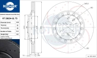 BREMSSCHEIBE/AUDI A8 3.0 03-06 /PCS/