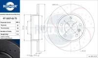 BREMSSCHEIBE/BMW 316I-318I 90- /PCS/