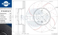 BREMSSCHEIBE/BMW X1 09-/CARBON/PCS/