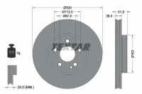 BREMSSCHEIBE/DB W447 1.6 14-