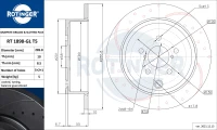 BREMSSCHEIBE/FORESTER 2.0DT 08- /PCS/