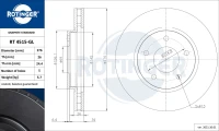 BREMSSCHEIBE/LANCER 07-