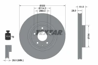 BREMSSCHEIBE/ MAZDA 6 2.2D 18-