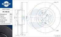 BREMSSCHEIBE/SCUDO,JUMPER 1.6,2.0 07-