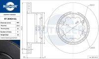 BREMSSCHEIBE/SPRINTER 06- /5TON/