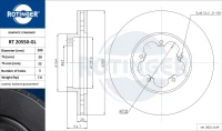 BREMSSCHEIBE/ TRANSIT BOX 2.2 TDCI 06-