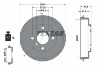 BREMSTROMMEL/H/ FIESTA 1.4TDCI 09-