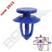 CLIP INNEN.POLSTER INSIGNIA 10stck