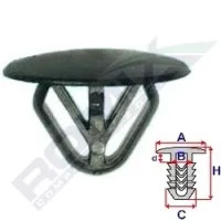 CLIP POLSTER FIAT 10 STK.