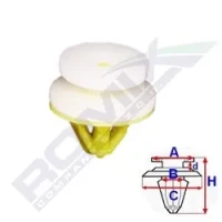 CLIP-VERKLEIDUNG RENAULT,NISSAN 10 STK