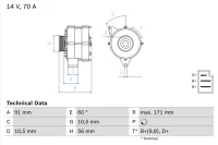 Generator DB 190,200,230,250,300 AT
