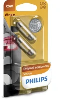GLÜHLAMPE, 12V/5W PHILIPS /2STCK