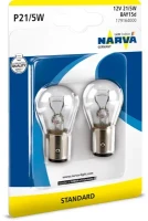GLÜHLAMPE,.12V P21W/5W NAR.BLIS.2STCK