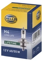GLÜHLAMPE HAL.H4 12V 60/55W HELLA.LONGLI