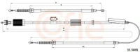 HANDBREMSSEIL ASTRA J SPORTS 12-15