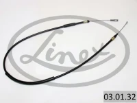 HANDBREMSSEIL AUDI 200 82- /1468/L