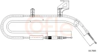 HANDBREMSSEIL AUDI A6 98- /HI/ /P/