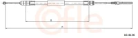 HANDBREMSSEIL /H/BMW 3/E46/ 98- /P/