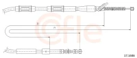 HANDBREMSSEIL /H/COROLLA 91- /P/