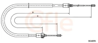 HANDBREMSSEIL /H/P207 06- /L+r/