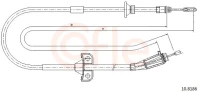 HANDBREMSSEIL /H/VOLVO S60 00- /L+r/